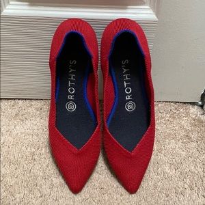 Red Rothy’s point in great condition